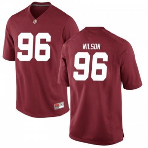 Youth Alabama Crimson Tide #96 Taylor Wilson Crimson Game NCAA College Football Jersey 2403UTWY7